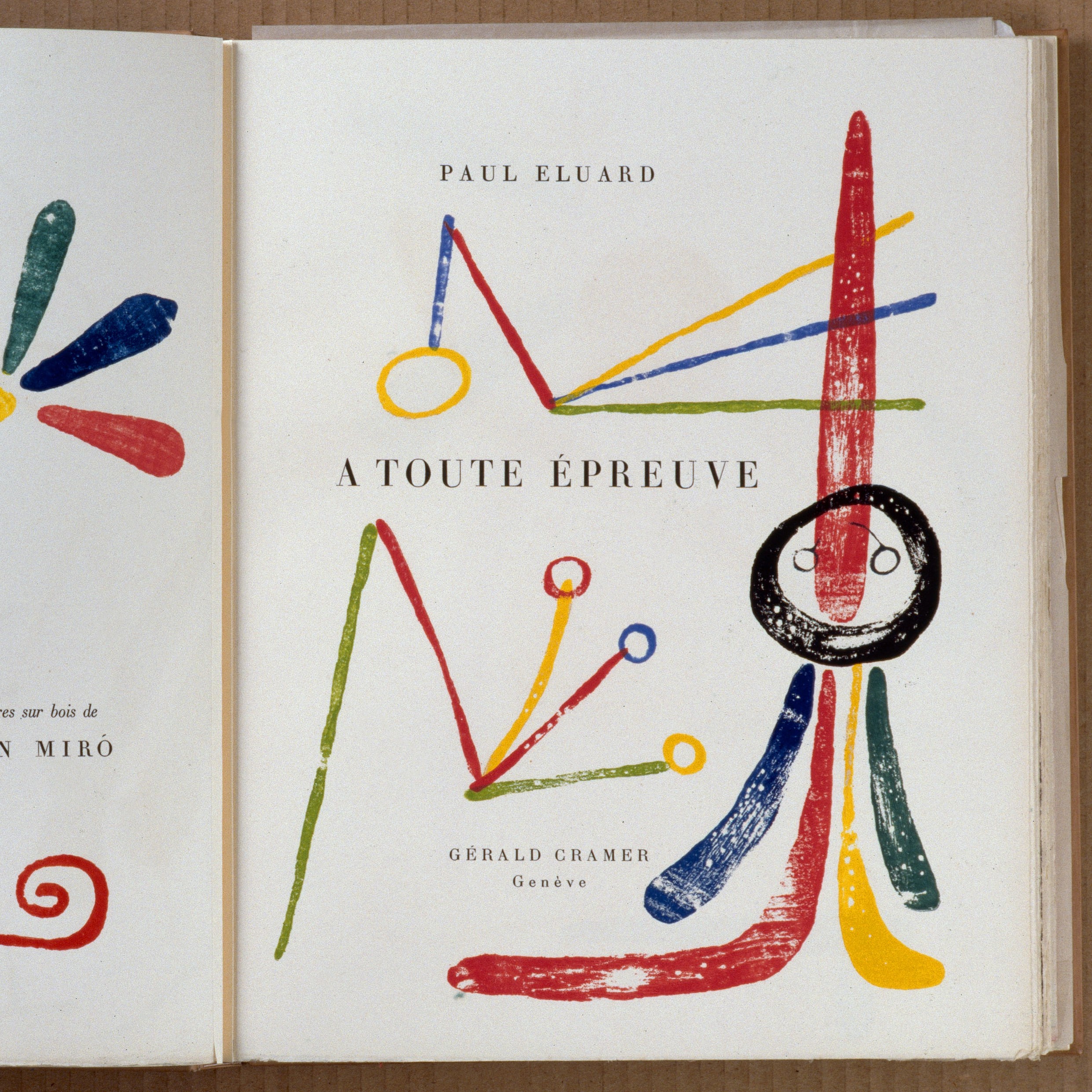 Pages de livre coloré.