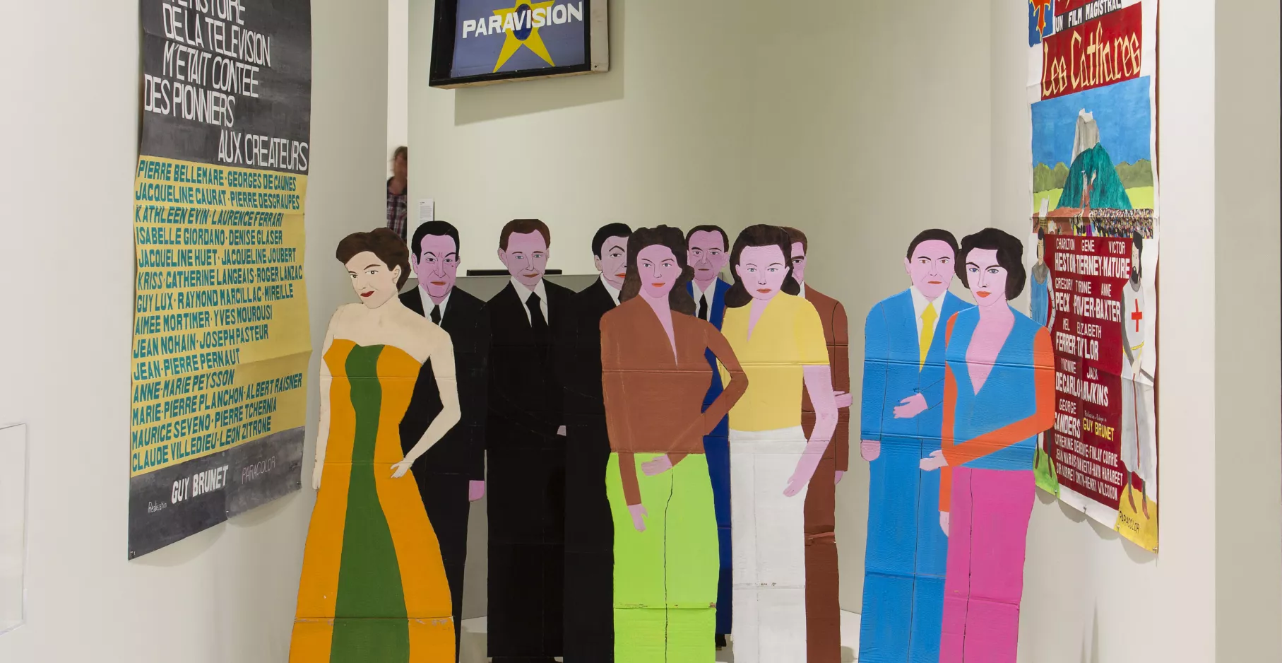 Regroupement de silhouettes de Guy Brunet.