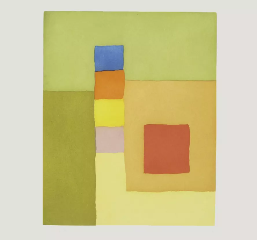Etel Adnan, Totem, 2018